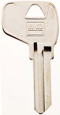 Hy-Ko 11010MD17 Key Blank, Nickel-Plated Brass, Master Locks