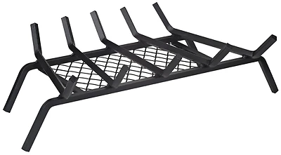 Simple Spaces LTFG-W23 Fireplace Grate With Ember Retainer, 23 In