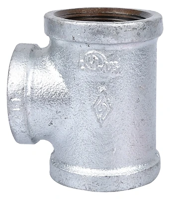 Galvanized Malleable Reducing Tee 1-1/2 In X 1-1/4 In Model Ppg130r-40x32