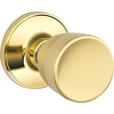 J10vbyr605 Bright Brass Hall & Closet Passage Door Knob Set