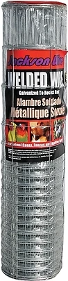 10177014 Galvanized Rabbit Fence, 28 In H X 50 Ft L, 16/14 Gauge