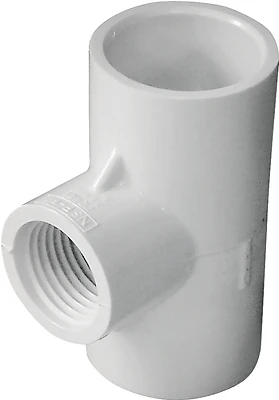 3/4-in Dia X 3/4-in Dia X 1/2-in Dia 90-degree Pvc Schedule 40 Tee