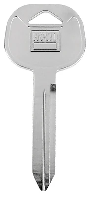 Hy-Ko 11010FTL1 Key Blank, Brass, Nickel-Plated, Freightliner FTL1