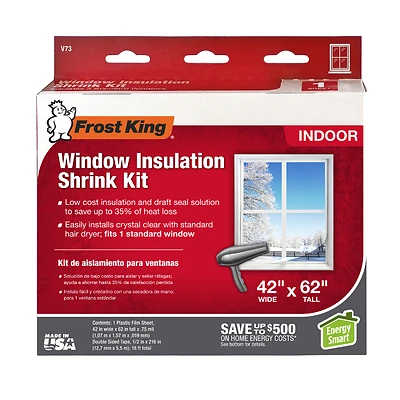 Frost King V73H Window Insulation Kit, 42 x 62 In.