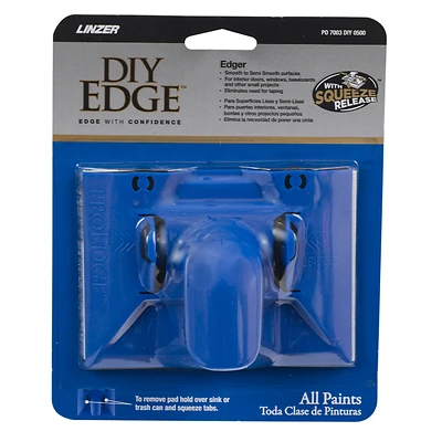 Linzer PD 7003 DIY Paint Pad Edger, 5 In. Pad, Wheeled
