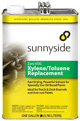 Sunnyside 474G1 Xylene/Toluene Thinner, Liquid, Solvent, Clear, 1 gal, Can