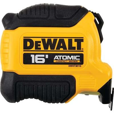 Atomic Compact Series Tape Measure, 16 Ft.