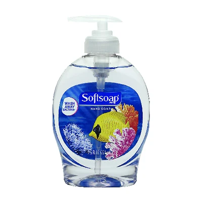 Liquid Hand Soap, Aquarium Design, 7.5 oz.