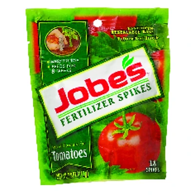 Jobe's 06005 Tomato Fertilizer Spikes, 6-18-6, 18-Pack