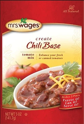 Chili Base Tomato  & Canning Mix, 5-oz.