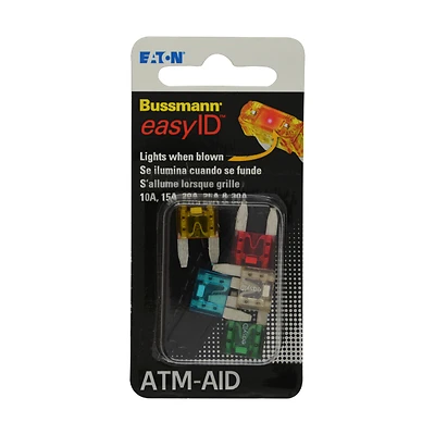 Bussmann BP/ATM-AID Fuse Assortment Kit, 32 VDC, 10 to 30 A, 1 kA Interrupt