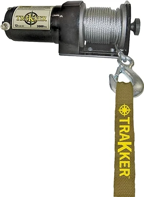 Keeper KT2000 Trakker Electric Winch, 12V, 2,000-Lb.