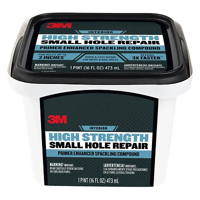3M PPP-16-BB Patch Plus Primer Spackling Compound, White, 16 Oz
