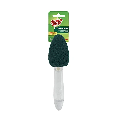 Scotch-Brite 650-4 Heavy-Duty Dishwand, 10 in OAL