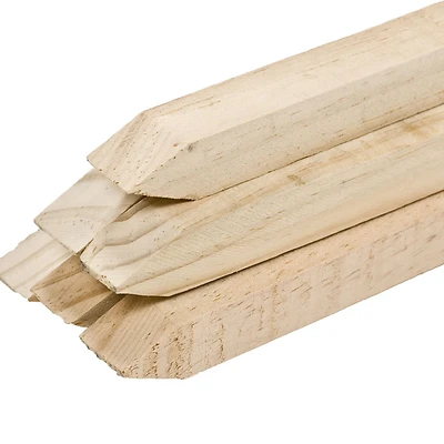 Gardener's Blue Ribbon WW3-1 Wood Stakes, 3 ft, 72 Pack