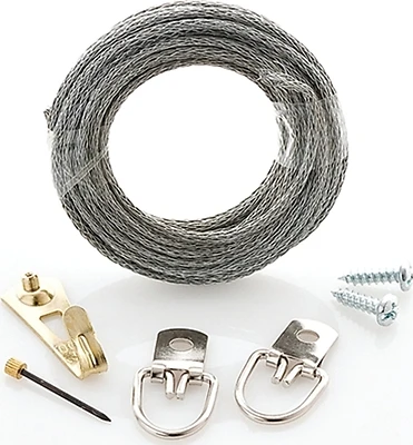 OOK 55074 Perfect Hang Picture Hanging Kit, 30-Lb. Load, 7-Pc.