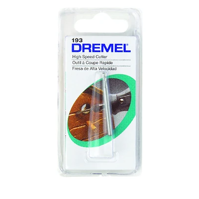 Dremel 193 High-Speed Steel Cutter, 5/64 In. Dia., 1/8 In. Shank