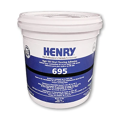 Henry 32079 695 High RH Vinyl Flooring Adhesive, Gallon