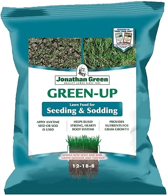 Jonathan Green Veri-Green Starter Lawn Fertilizer, Seeding & Sodding, Covers 1,500 Sq. Ft.