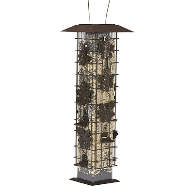 Perky-Pet 336 Squirrel-Be-Gone Wild Bird Feeder, 6 Ports, 2 Lbs.