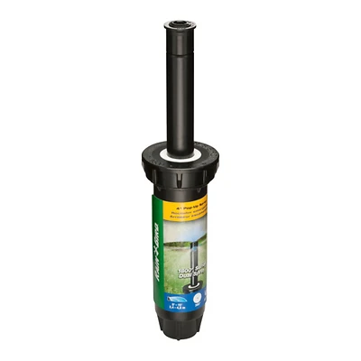 Rain Bird 1804FDSP25 Sprinkler Head, PRS, Full Circle Pattern, 15-Ft. Max, 4-In. Pop-Up