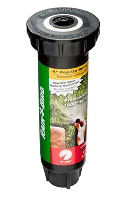 Rain Bird 1804AP4PRS 1800 Pro Series Pop-Up Sprinkler, 4-In., Adjustable
