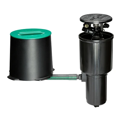 In-Ground Impact Sprinkler with Click-n-Go Hose Connect