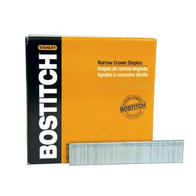 Stanley Bostitch SX50351-3/16G Staples, Galvanized, 7/32 x 1-3/16 In., 3,000-Ct.