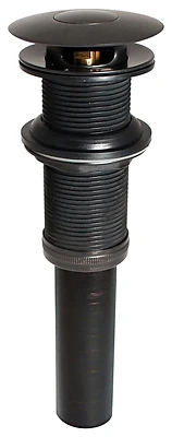 K820-76brz 1-1/4 In. Bronze Push Button Bathroom Sink Drain Stopper, Universal Fit