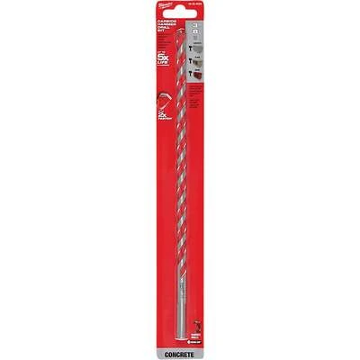 Shockwave 3/8 In. X 12 In. Carbide Hammer Drill Bit 3-flat Shank 1 Pk