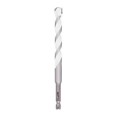 Shockwave 1/2 In. Carbide Multi-material Hex Shank Drill Bit 6 In.