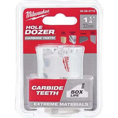 Hole Dozer 1-1/4 In. Carbide Teeth Hole Saw - Model 49-56-0710