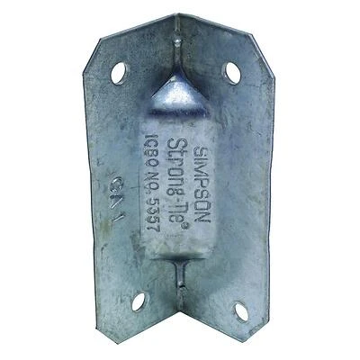Simpson Strong-Tie GA1 Gusset Angle Connector, 18-Ga. Steel, 2.75 x 1 In.