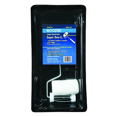 Wooster SUPER DOO-Z RR394-4 Super Trimmer Kit, Semi-Smooth Surface, 3-Piece