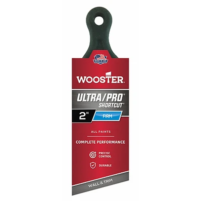 Wooster 4187-2 Ultra/Pro Firm Shortcut Angle Sash Paint Brush, 2-In.