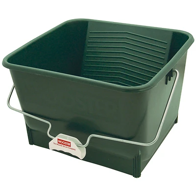Wooster 8616 Paint Roller Bucket, 4-Gallon, Green
