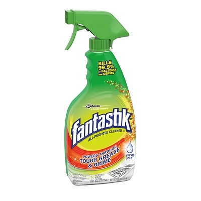 Fantastik 71629 Heavy-Duty Antibacterial Cleaner, 32 Oz