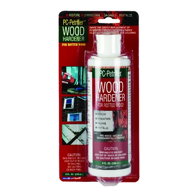 PC-Petrifier 084441 Wood Hardener, Liquid, Milky White, 8 Oz