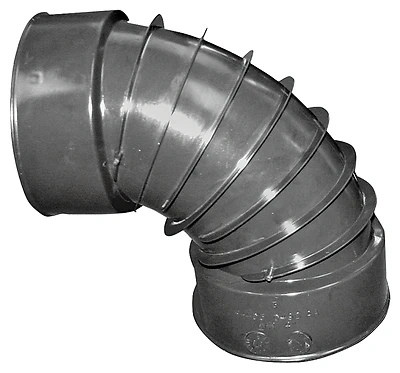 Advanced Drainage Systems 0490AA 4 In. Polyethylene 90-Degree Drain Elbow