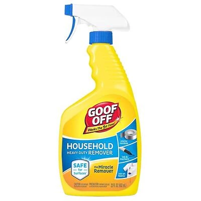 Goof Off FG659WM Marks, Messes and Stains Remover, 22 fl-oz Bottle, Liquid, Almond-Like, Slight Yellow to Clear