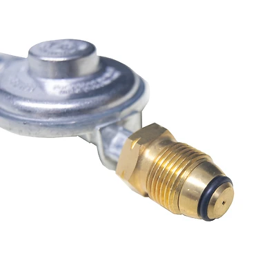 Mr. Heater F276136 Low-Pressure Gas Regulator, 3/8 in FPT x POL, 11 in
