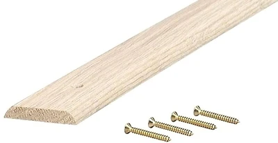 M-D 11882 Hardwood Flat Top Threshold, Unfinished, 36 x 1-3/4 x 5/16 In.