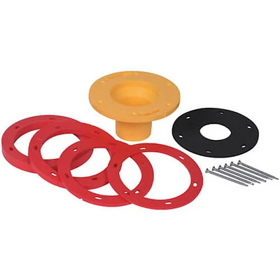 Oatey 43400 Toilet Flange Extender Kit, Set-Rite, 1/4-1-5/8 In.
