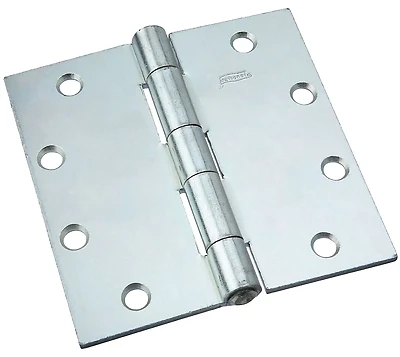 Zinc Hinge, Non-Removable Pin, 5 In.