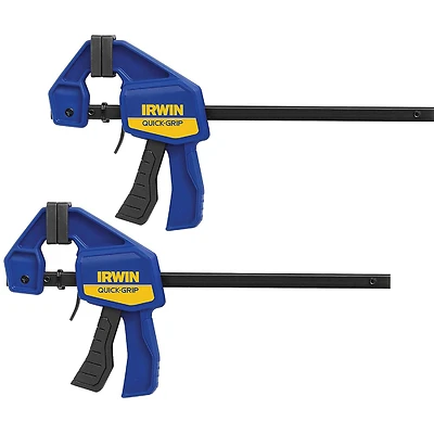 Irwin QUICK-GRIP 1964743/5462 Bar Clamp, 150 lb, 6 in Max Opening Size, 2-7/16 in D Throat