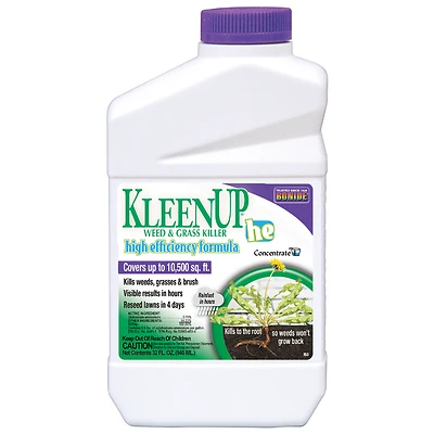 Bonide KleenUp 753 HE Weed & Grass Killer Concentrate, 32 oz.