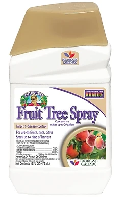 Captain Jack's Fruit Tree Spray, Insect & Disease Control Spray for Organic Gardening, 16 oz. Concentrate