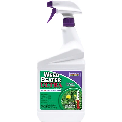 Bonide 307 Ultra Weed Beater Broadleaf Weed Killer, 1 Qt.