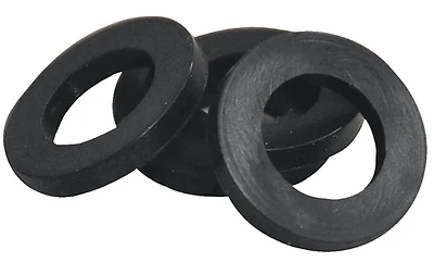 Rubber Showerhead Gasket 3-pack, 3/8-inch Id X 3/4-inch Dia, Model 80925