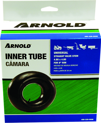 Arnold Wheelbarrow Inner Tube, 16 in, 480/400 x 8